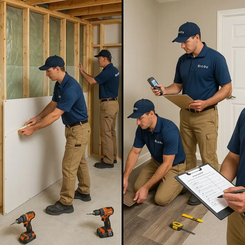 Repairs and Reconstruction process in Adams County, IL